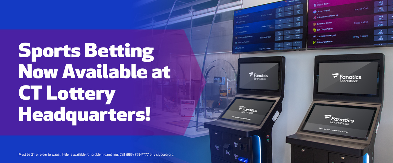 Sports Betting Now Available at CT Lottery Headquarters